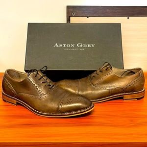 Aston Grey Chester Dress Shoes